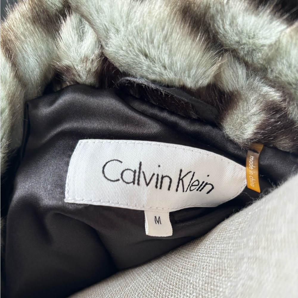 Women’s Calvin Klein faux fur jacket